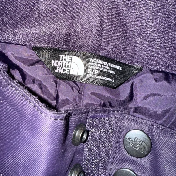 The North Face Women's Deep Purple Snow Pants - Picture 3 of 3